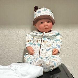 Life like baby doll in great condition!  Would make great addition Easter basket
